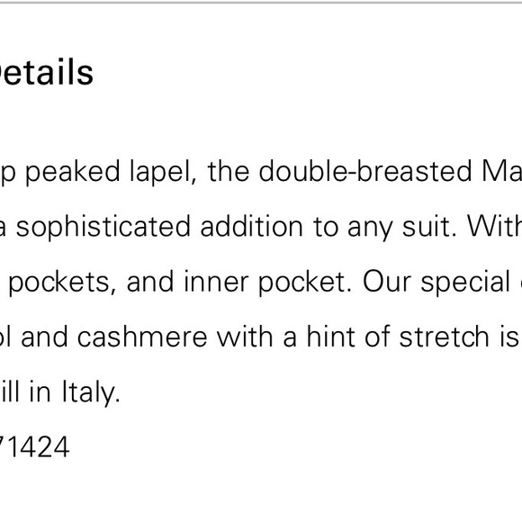 New With Tags Men’s Wool “Theory” Kensington Charcoal Trench Coat Size Large - Picture 9 of 10